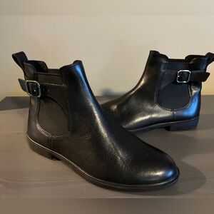 Ecco Women’s Dress Leather Chelsea Boots NEW